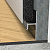 Плинтус Evrowood DA01B Плинтус скрытого монтажа (49,5*16,8*2000) – цена, описание и отзывы — фото