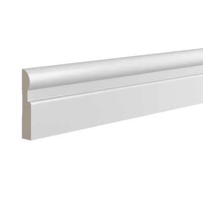 Плинтус Ultrawood плинтус Base 010 (2440 x 127 x 25 мм.) – цена, описание и отзывы — фото