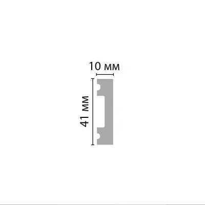 Молдинг Молдинг гладкий DECOMASTER D162-1629G ДМ (41*10*2900) – цена, описание и отзывы — фото