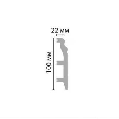 Плинтус Плинтус напольный DECOMASTER D232-86ДМ (100*22*2400мм) – цена, описание и отзывы — фото