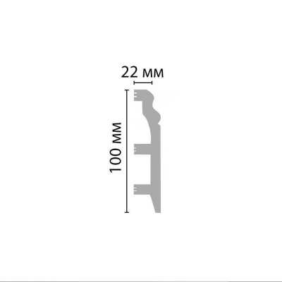 Плинтус Плинтус напольный DECOMASTER D232-1633ДМ (100*22*2400 мм) – цена, описание и отзывы — фото