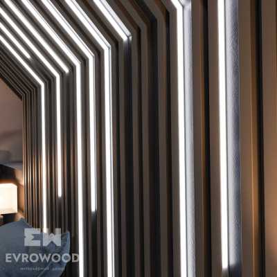 Молдинг Рейка Evrowood R010 LED U – цена, описание и отзывы — фото