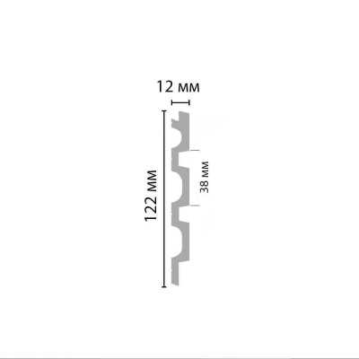 Декоративная панель Декоративная панель DECOMASTER D316-88D ДМ (122*12*2900мм) – цена, описание и отзывы — фото